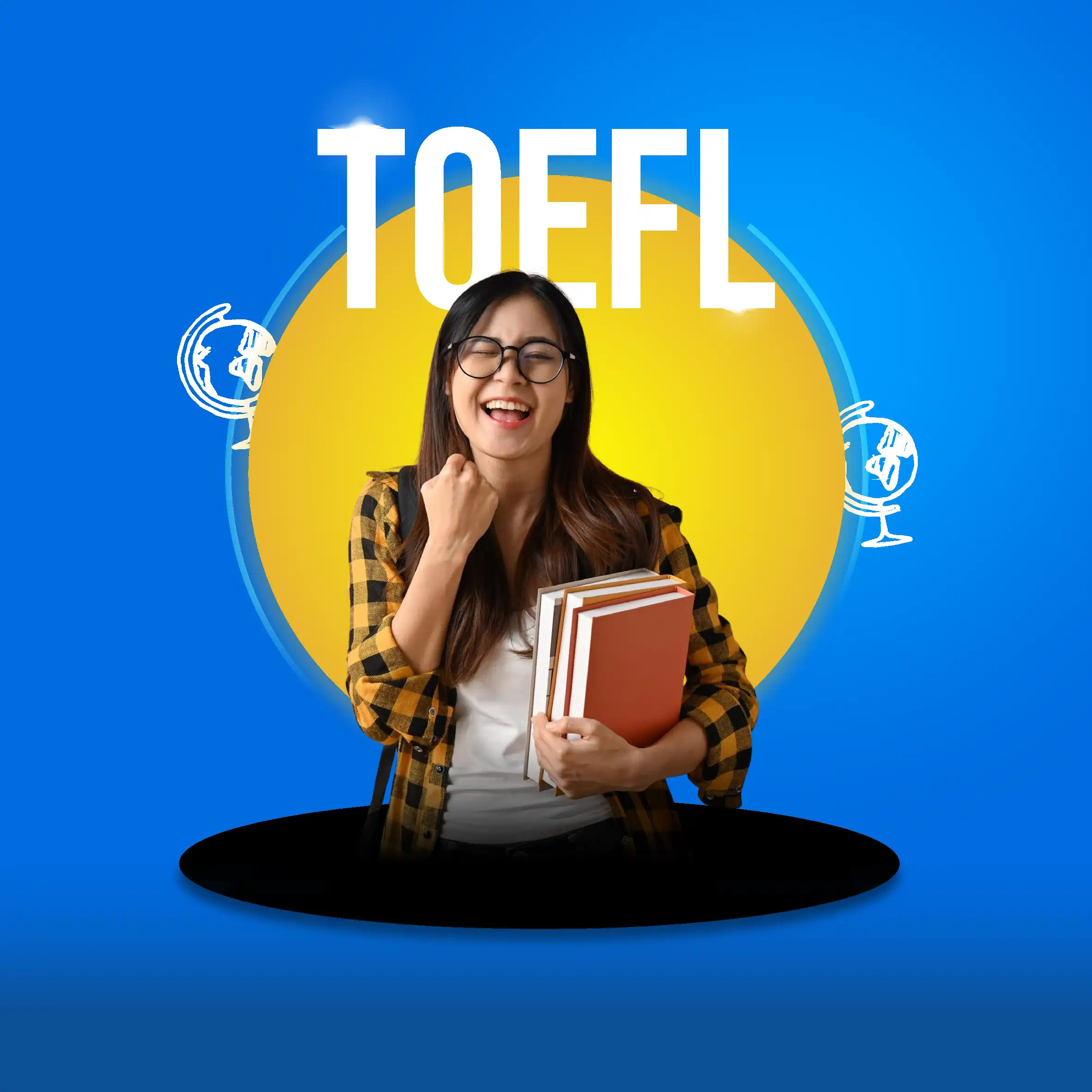 Guru les privat TOEFL ke rumah dan online